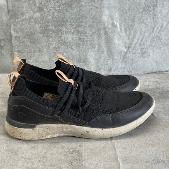 ROCKPORT Women's Black Knit TruFLEX Fly Washable Bungee Slip-On Sneakers SZ 8.5 - Picture 2 of 13